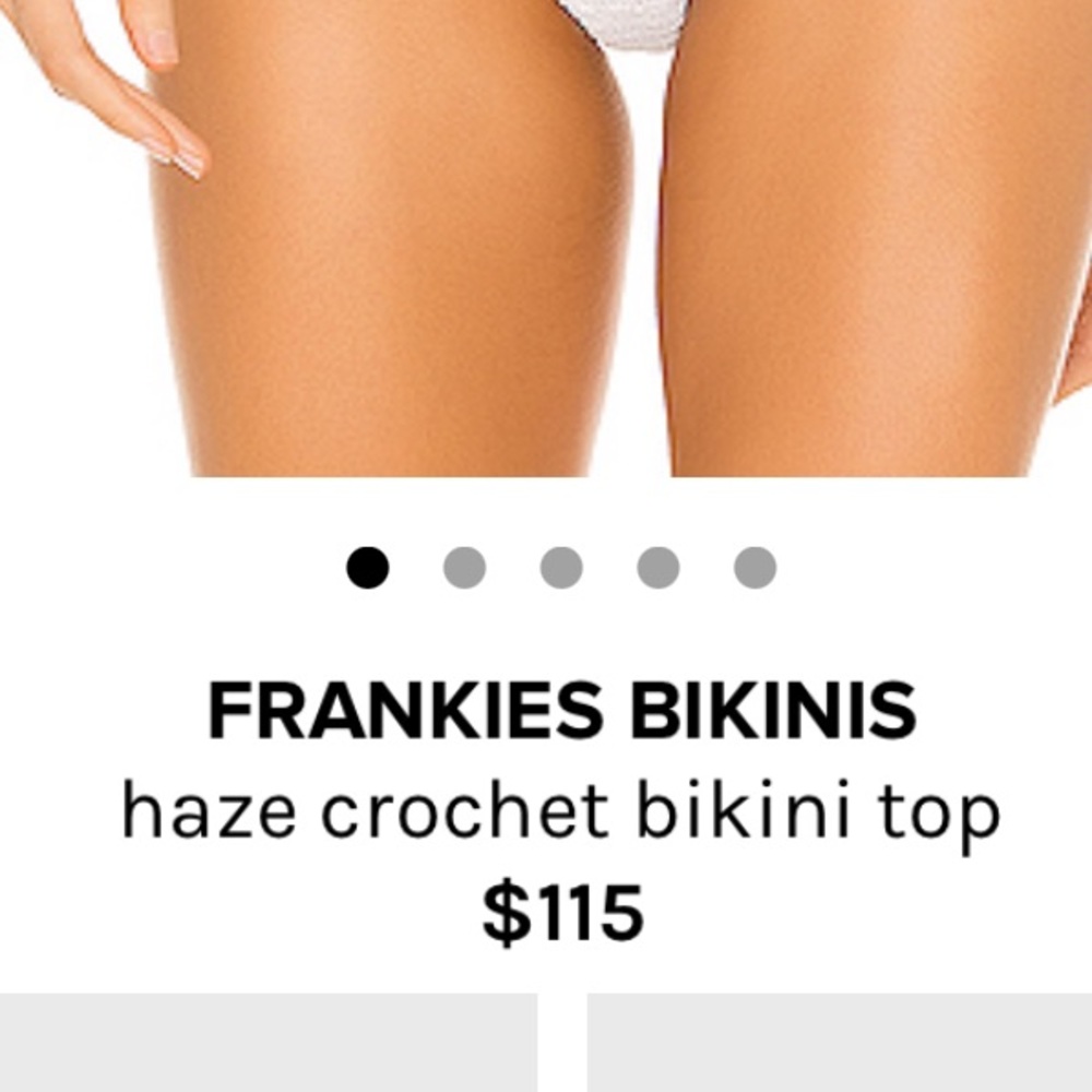 Frankie’s Bikini XS crochet top - Picture 2 of 4